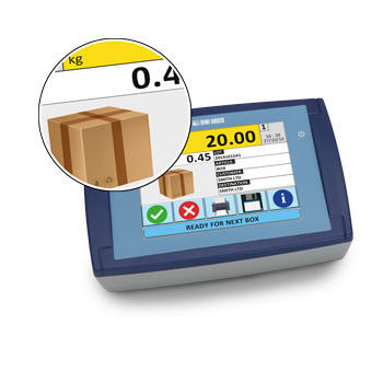 RS232 wegende Schaalindicator leverancier